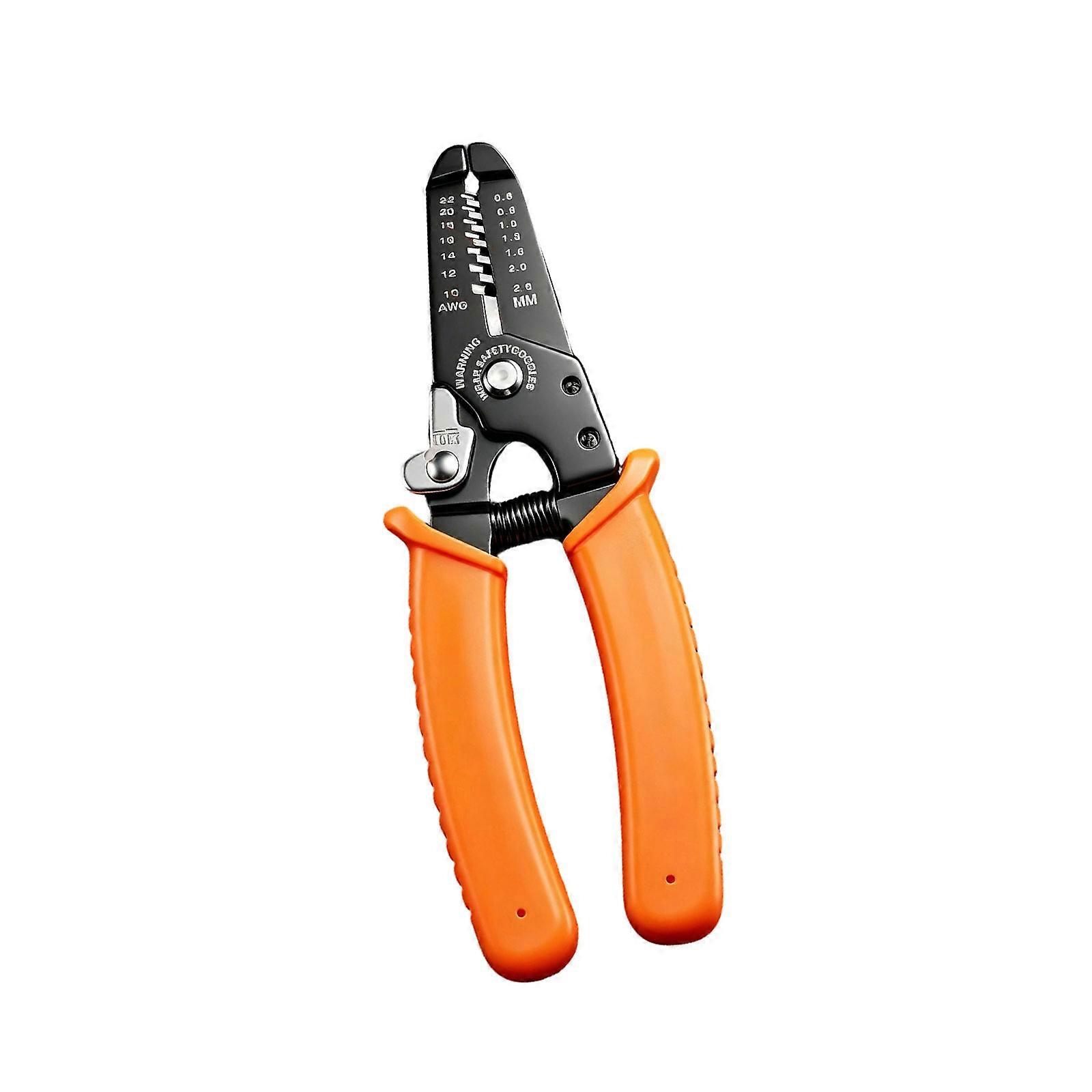 Multifunctional Wire Stripping Pliers Automatic Wire Pulling Electrician Specific Manual Tool Cable Pliers Tool Multicolor