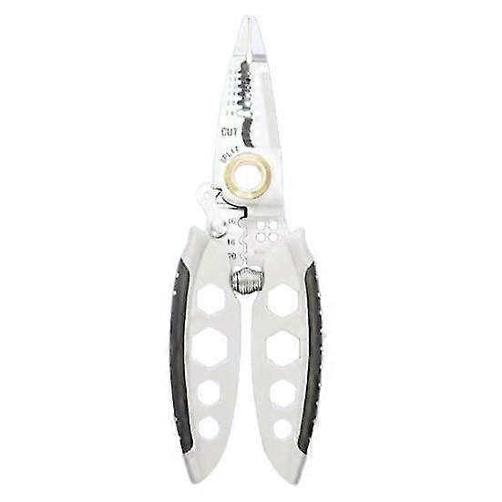Multipurpose Wire Stripper High Density Professional Crimping Tool Wrench Function Stripping Cutting Crimping Splitting Tool