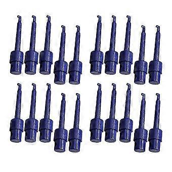 20Pcs Clip d’affichage de leurre de pêche solide robuste pour le placement des hameçons de pêche à la mouche