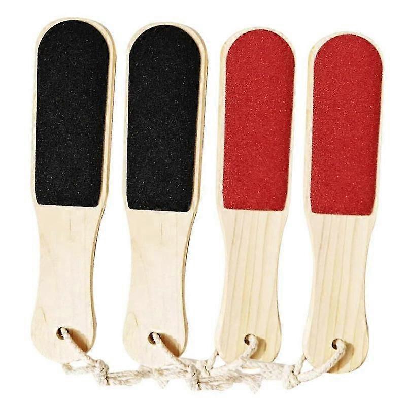 Double-sided foot callus remover with ergonomic grip