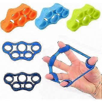 Resistance Bands Finger Grip Trainer Set for Hand Strengthening, Stretching & Joint Mobility