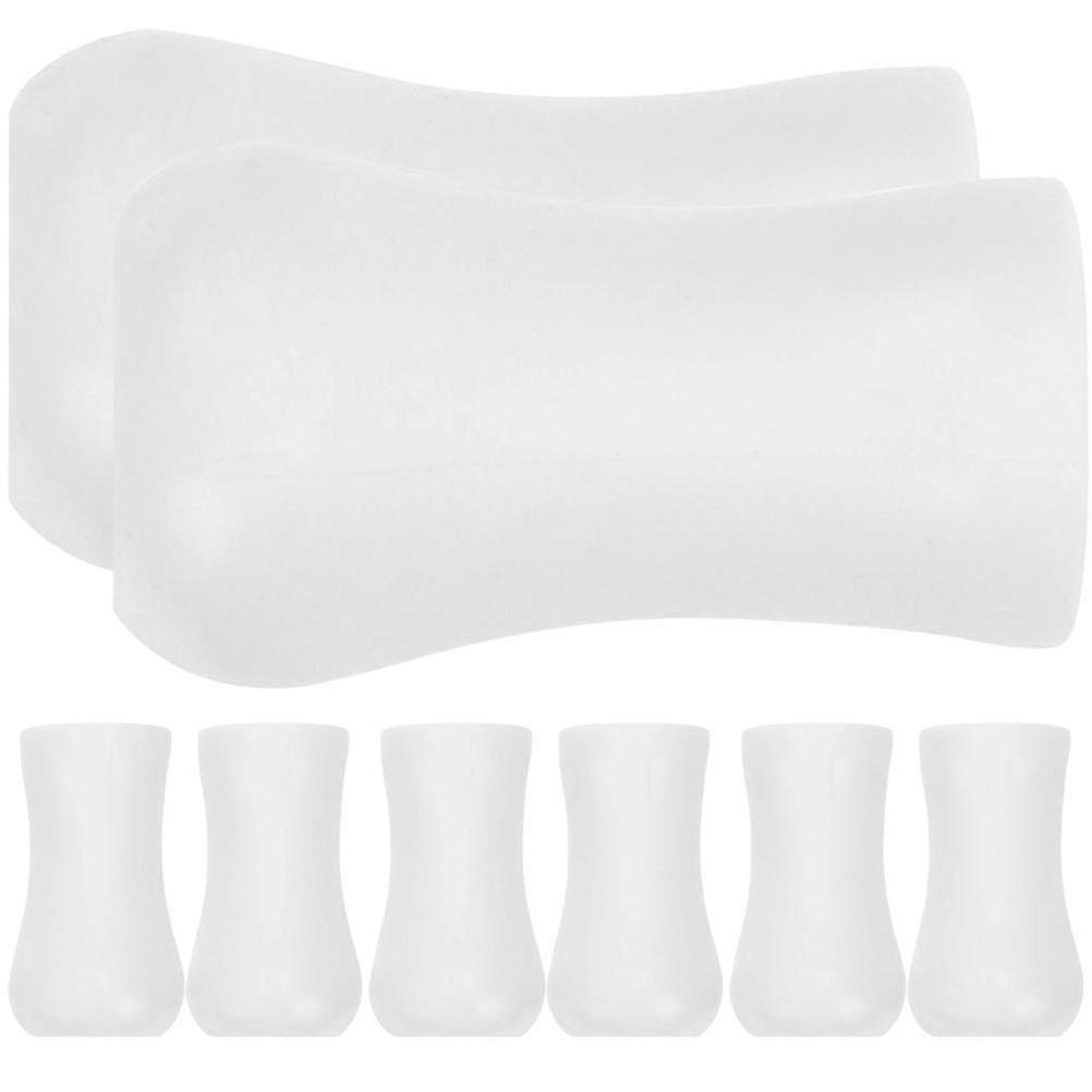 Wooden Pendant Blind Cord Knobs compatible with Curtain 8Pcs Delicate Plastic Knobs