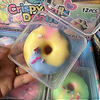 Knusprige Donuts, ein knackiger und stressabbauender Genuss (2 Stück)