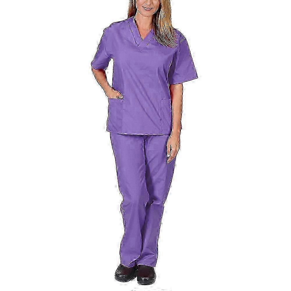 Polyester Medical Uniform Scrub Set