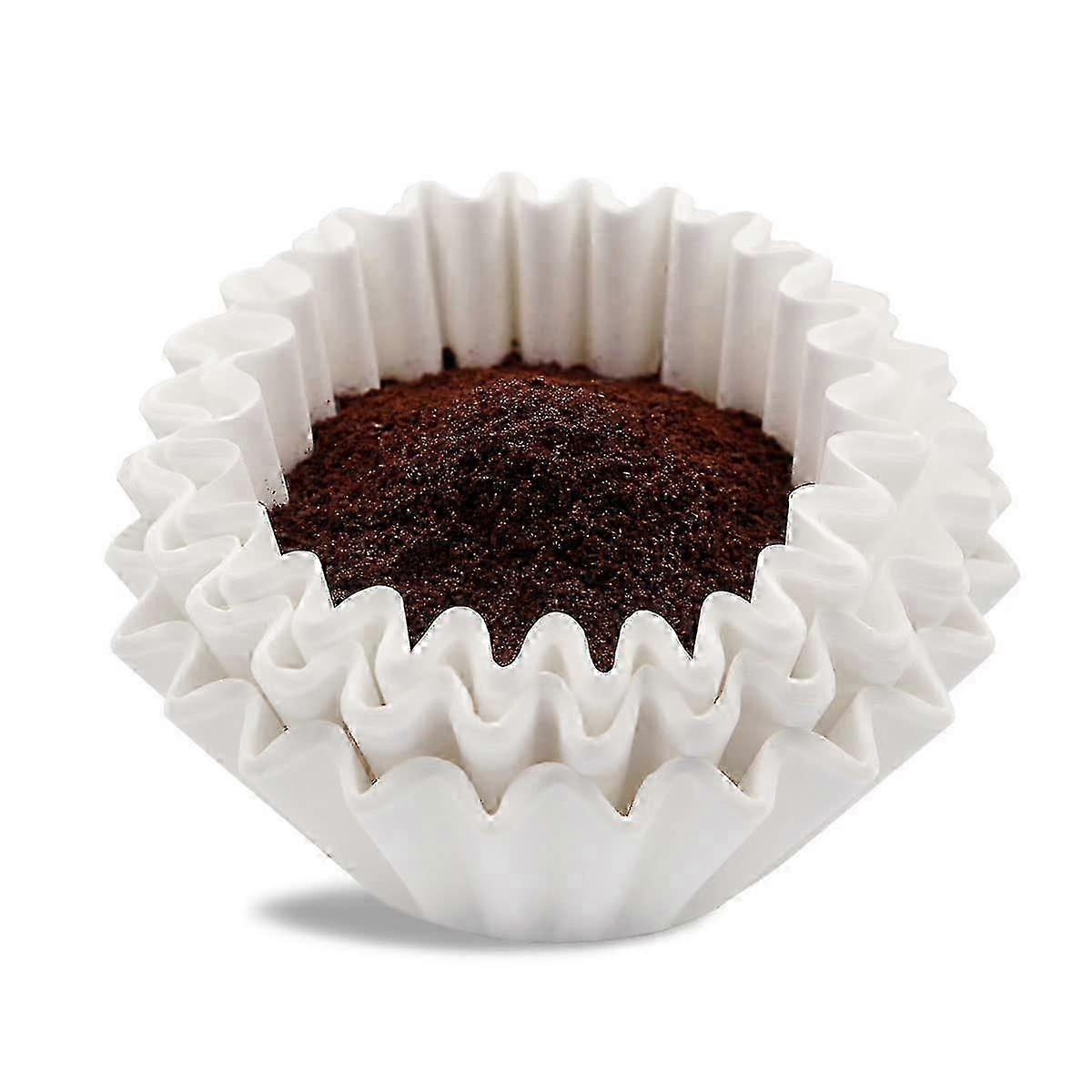 Flat-Bottom Compostable Drip Coffee Filters