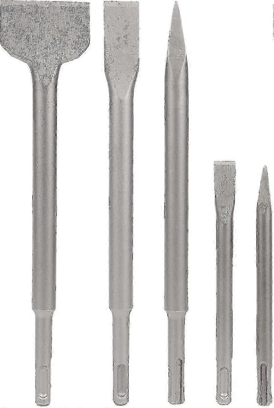 5pcs Sds Chisel Set Concrete Drilling Tool