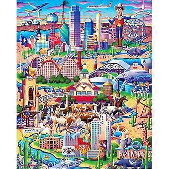 Puzzle Company Jigsaw Puzzle Dallas-Fort Worth DDA042