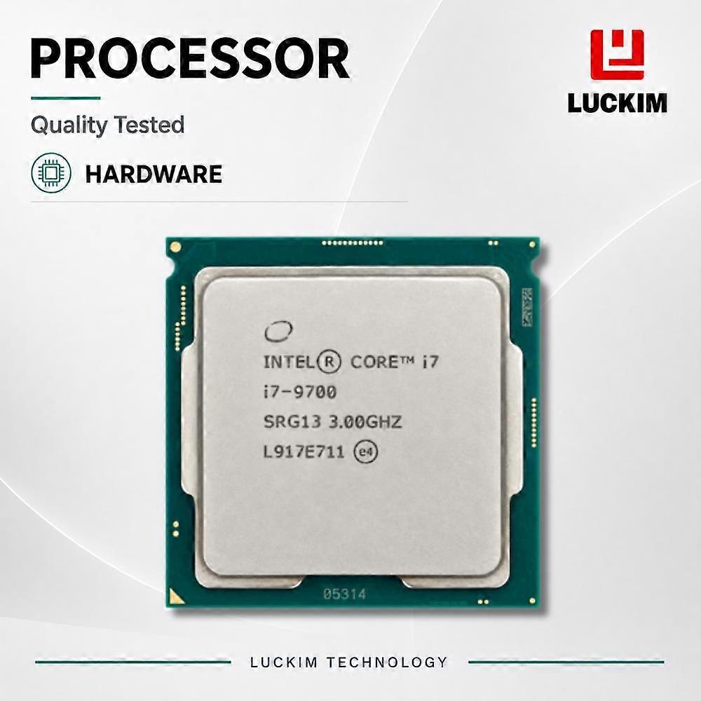 I7-9700 Desktop Processor 8 Core 8 Thread 3.0GHz 12MB Cache LGA1151 CPU 65W DDR4