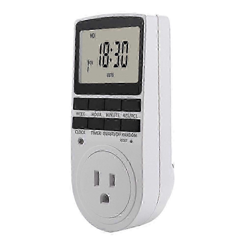 LCD Digital Timer Socket 120V