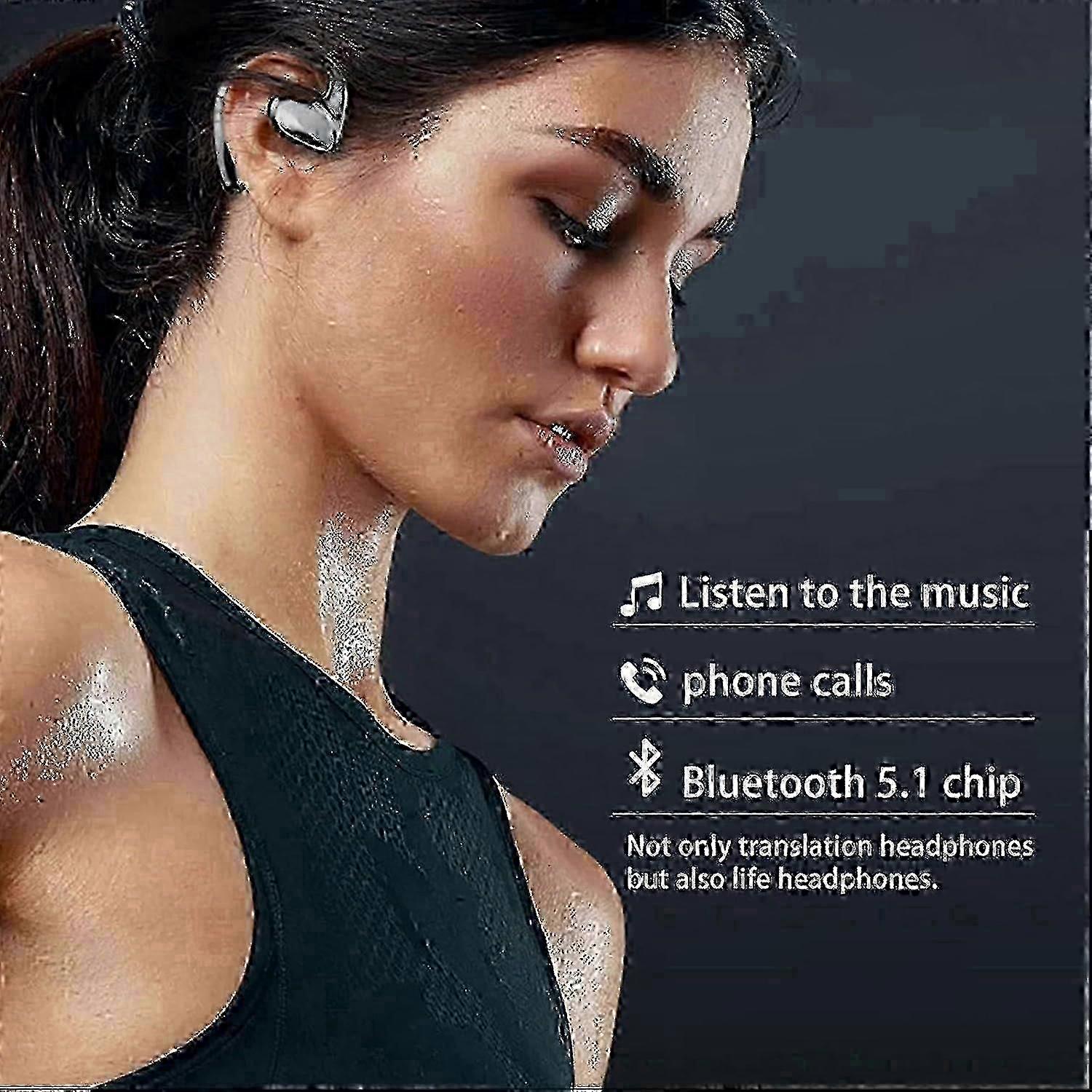 Two-Way Translation Bluetooth Earbuds