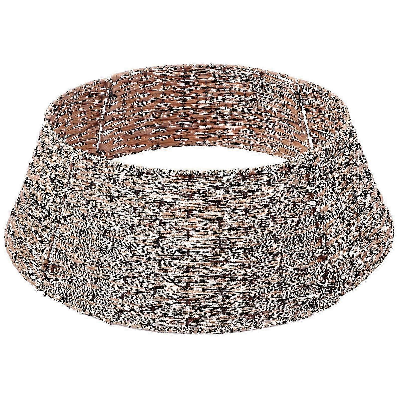 Woven Plastic Christmas Tree Collar