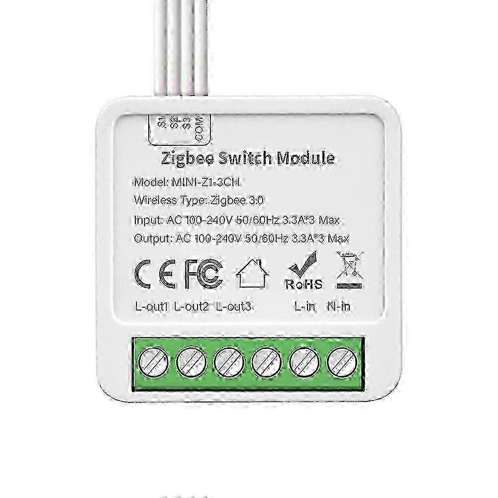 Zigbee 3 Way Smart Switch Ultra Compact