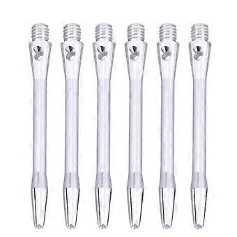 Metal Dart Shafts Aluminium Alloy for Playing Use 12Pcs Silver Color