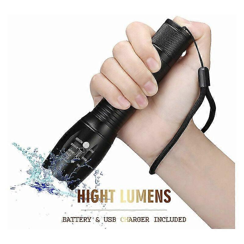Ultra Bright Tactical Waterproof LED Torch