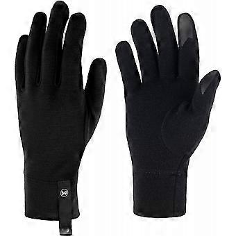 Adults Buff Merino Midweight Gloves / Black / M