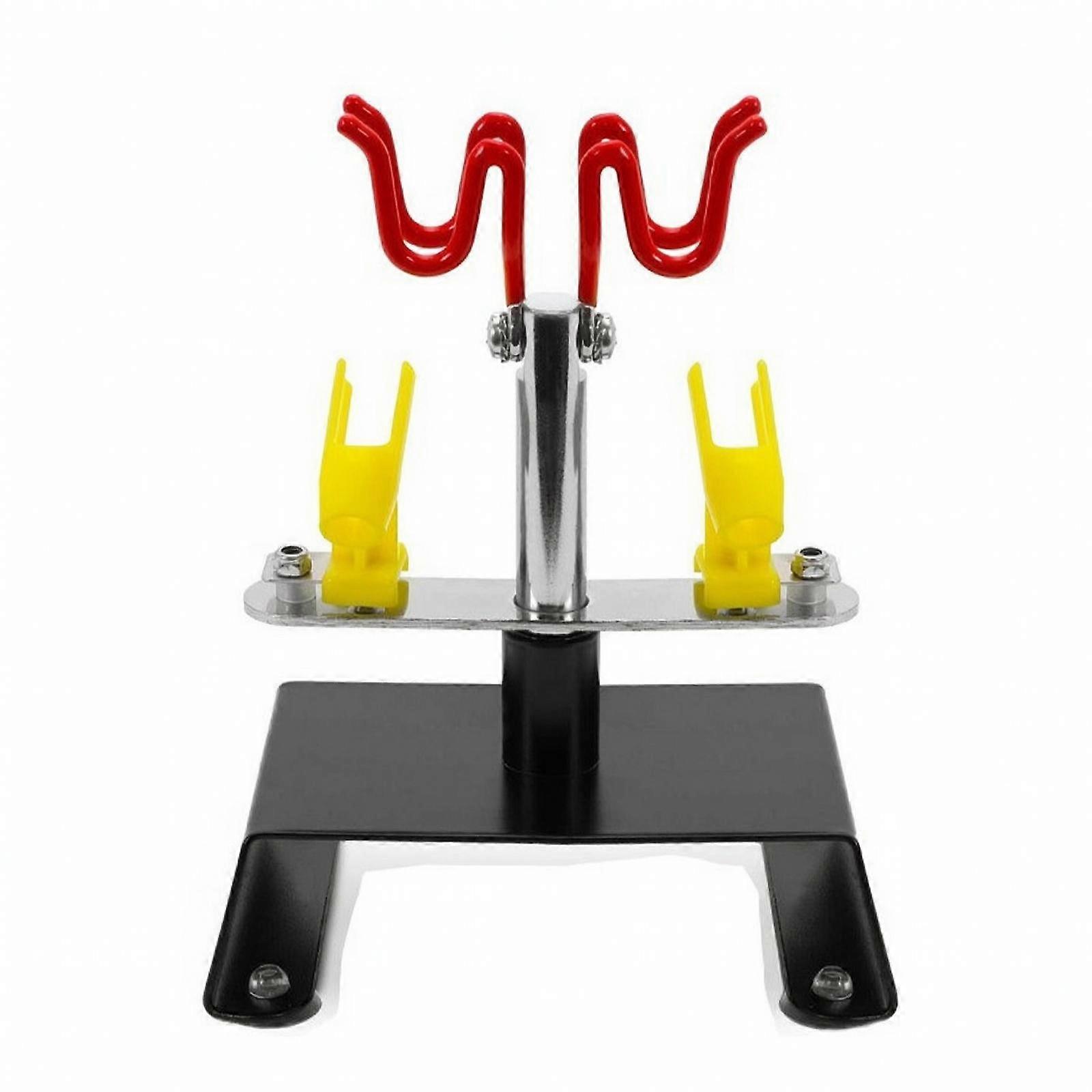 Airbrush Stand with Base Universal Airbrush Holder with Hooks Compact