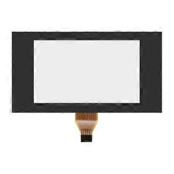 7 Inch 30 Pins Car Glass Touch Screen Panel Digitizer Lens compatible with 308S 408 Car Radio DVD Player GPS Nav