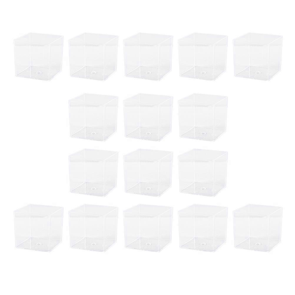 Mousse Cups Small Mousse Containers compatible with Home 30Pcs Transparent PP Cups