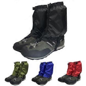 Lightweight Waterproof Hiking and Ankle Gaiters for Men and Women, Adjustable Breathable Oxford Protection Dark Green