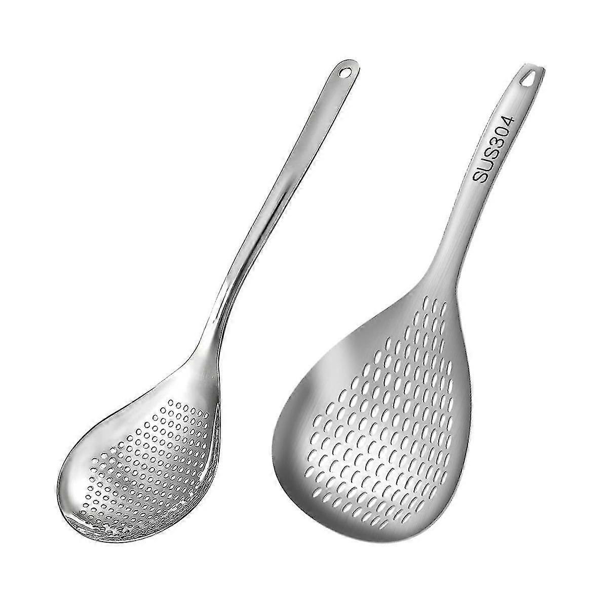 Dishwasher-Safe Slotted Skimmer