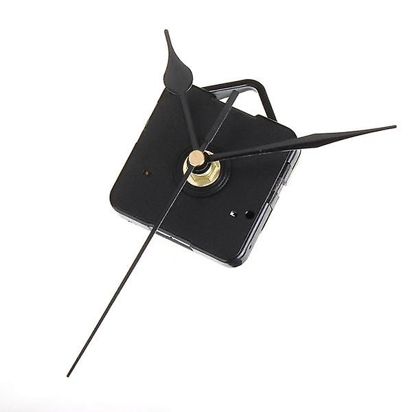 Black Hands Diy Quartz Clock Silent Movement Kit