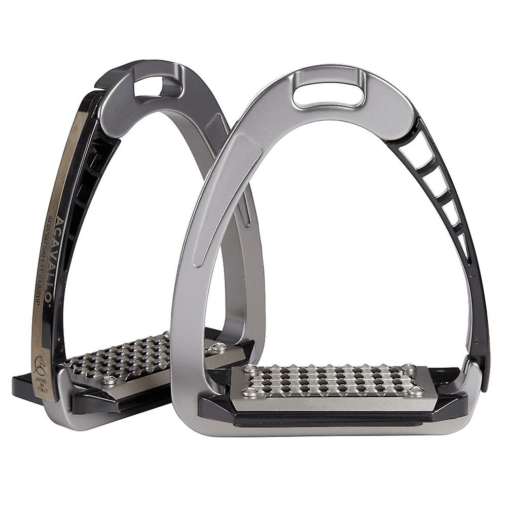 Acavallo Arena Alupro Stirrups - Titanium