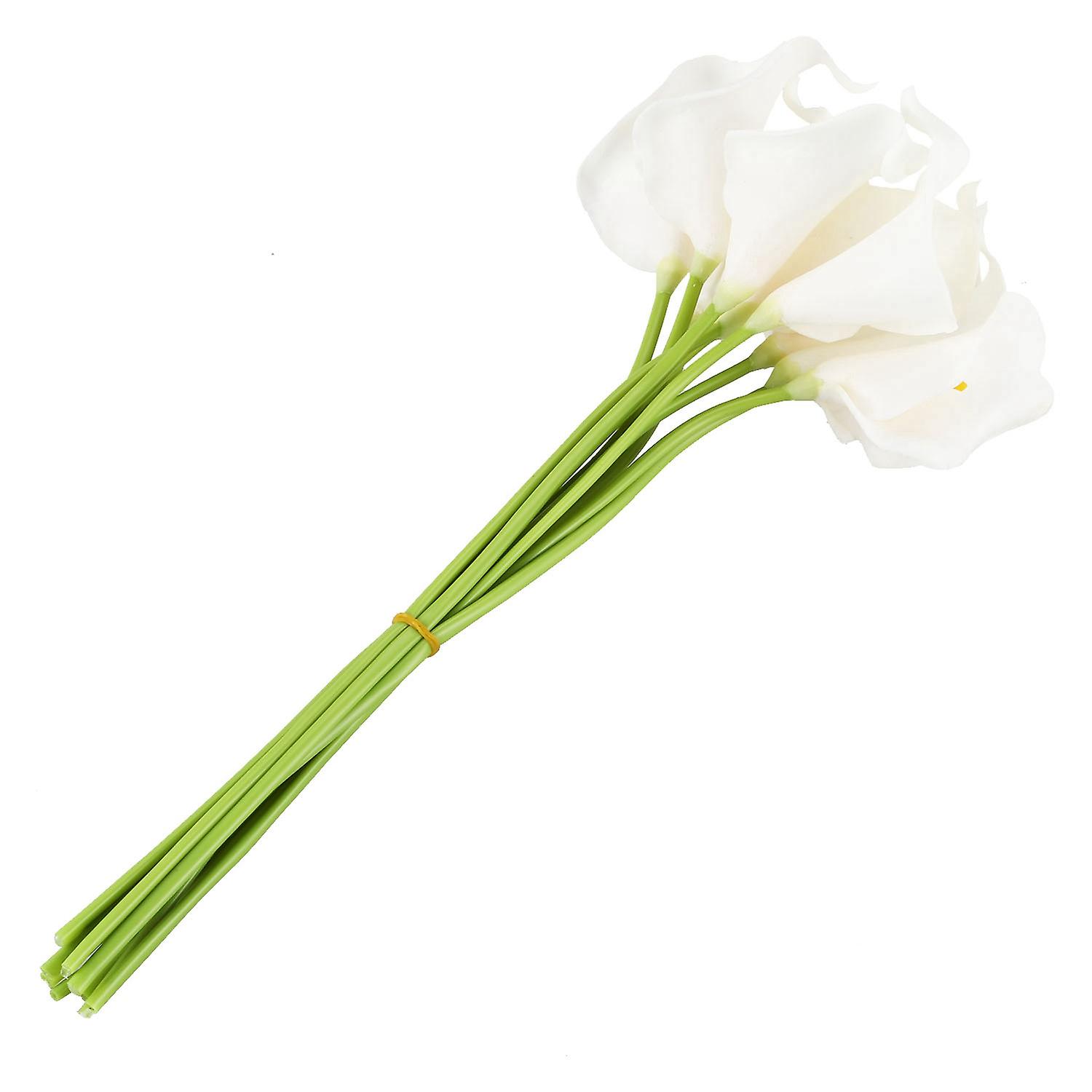 Calla 10 cabeza Real Touch KC51 Blanco