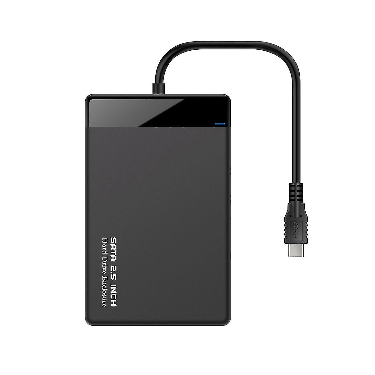 Hdd Case 2.5 Inch Sata To Type-c Adapter Drive Enclosure For Ssd Disk Hdd Box Case Hd External