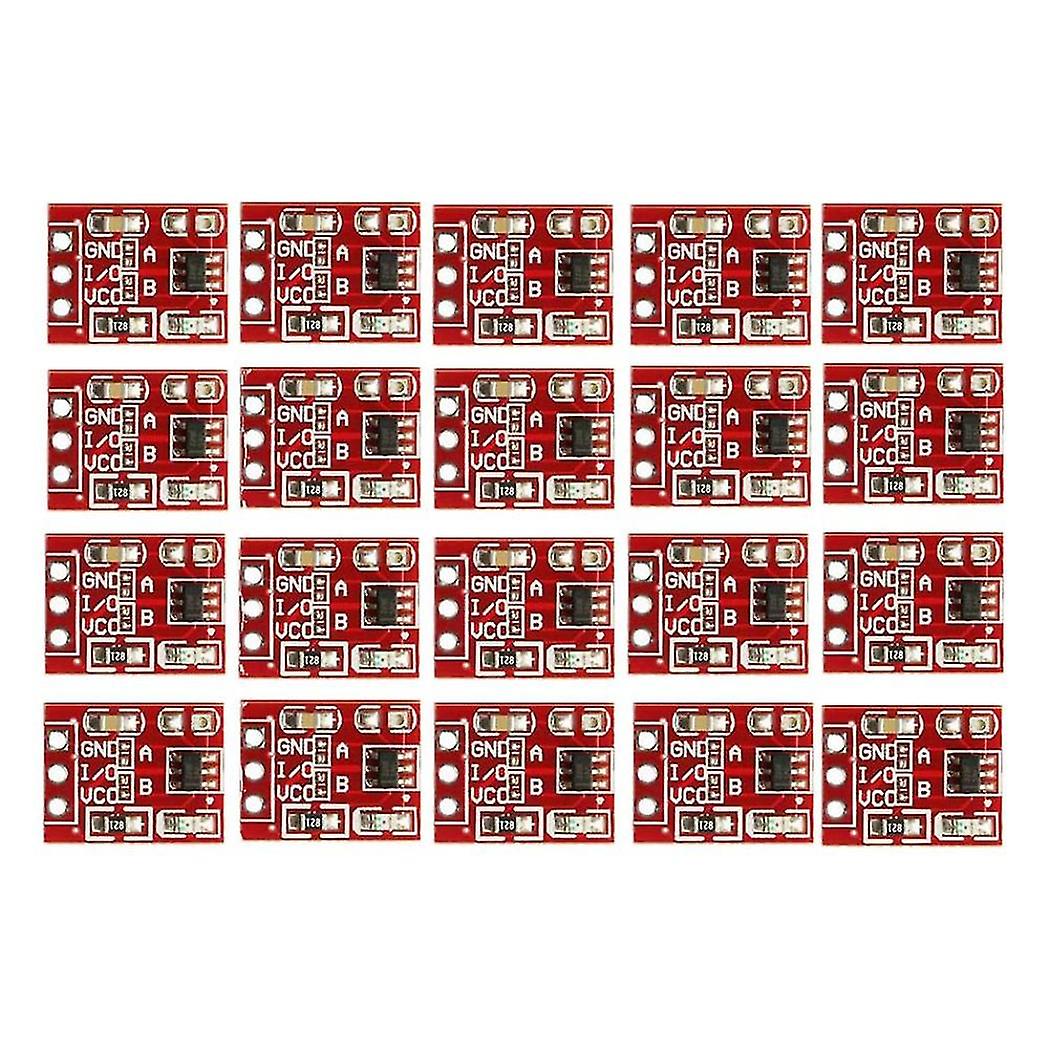 20pcs Ttp223 Touch Button Module Condensator Type Single Channel Self Locking Touch Switch Sensor