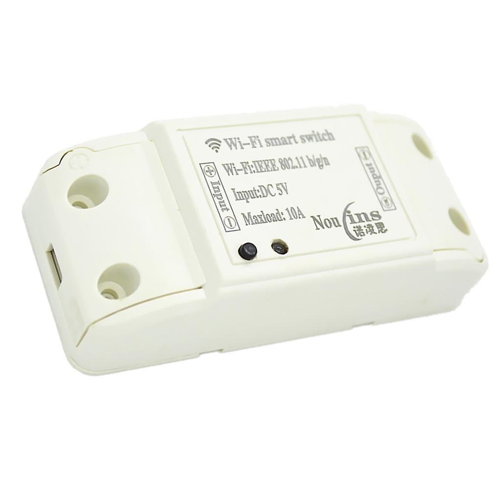 DC 5V Wireless Smart Switch Module ABS Shell Socket for Jog /Self-locking