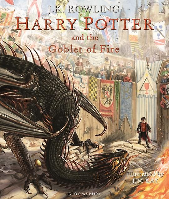 Harry Potter And The Goblet Of Fire by J.K. Rowling Paperback Book