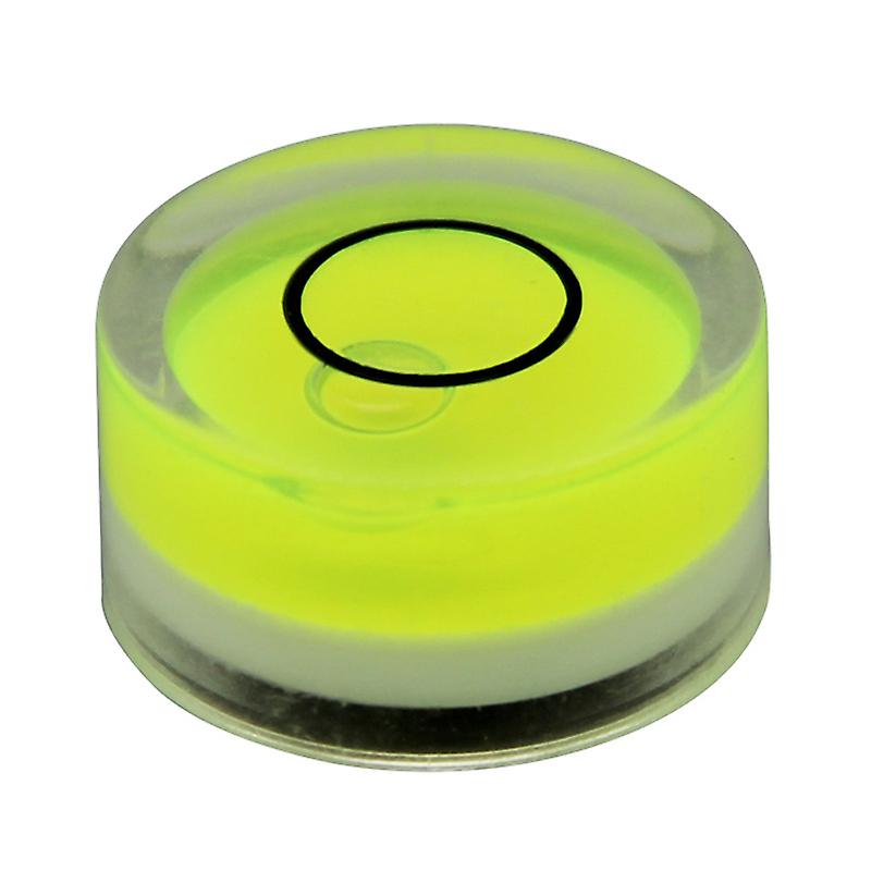 5pcs 15mm mini round level green bubble bullseye diameter measuring tool for nce scale