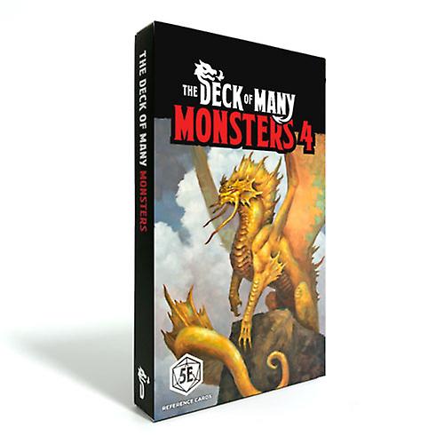 MONSTERS 4 Hit Point Press the Deck of Many Roleplaying Board Game Ages 8+