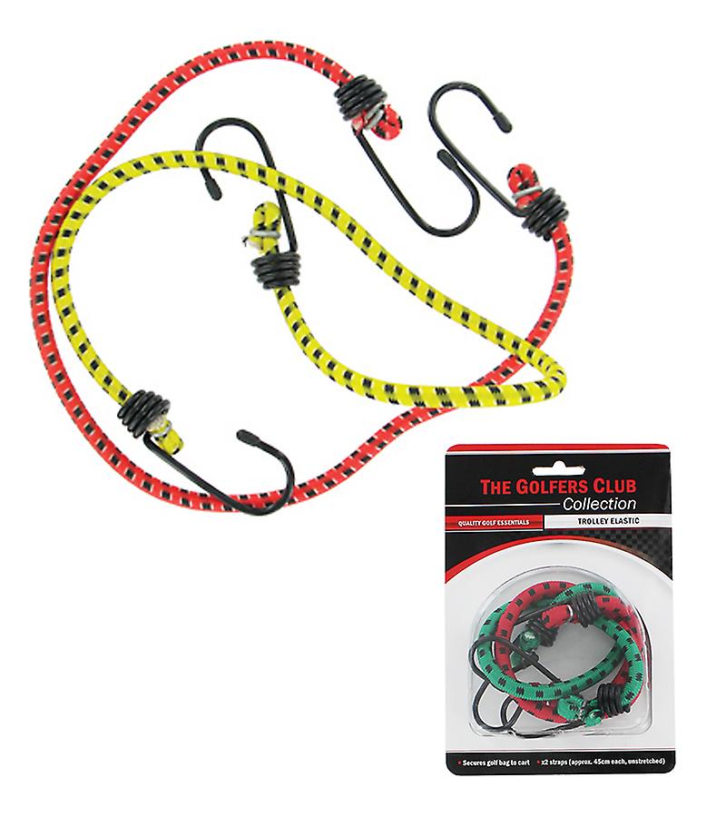 Golftas trolley elastieken bungee x 2 