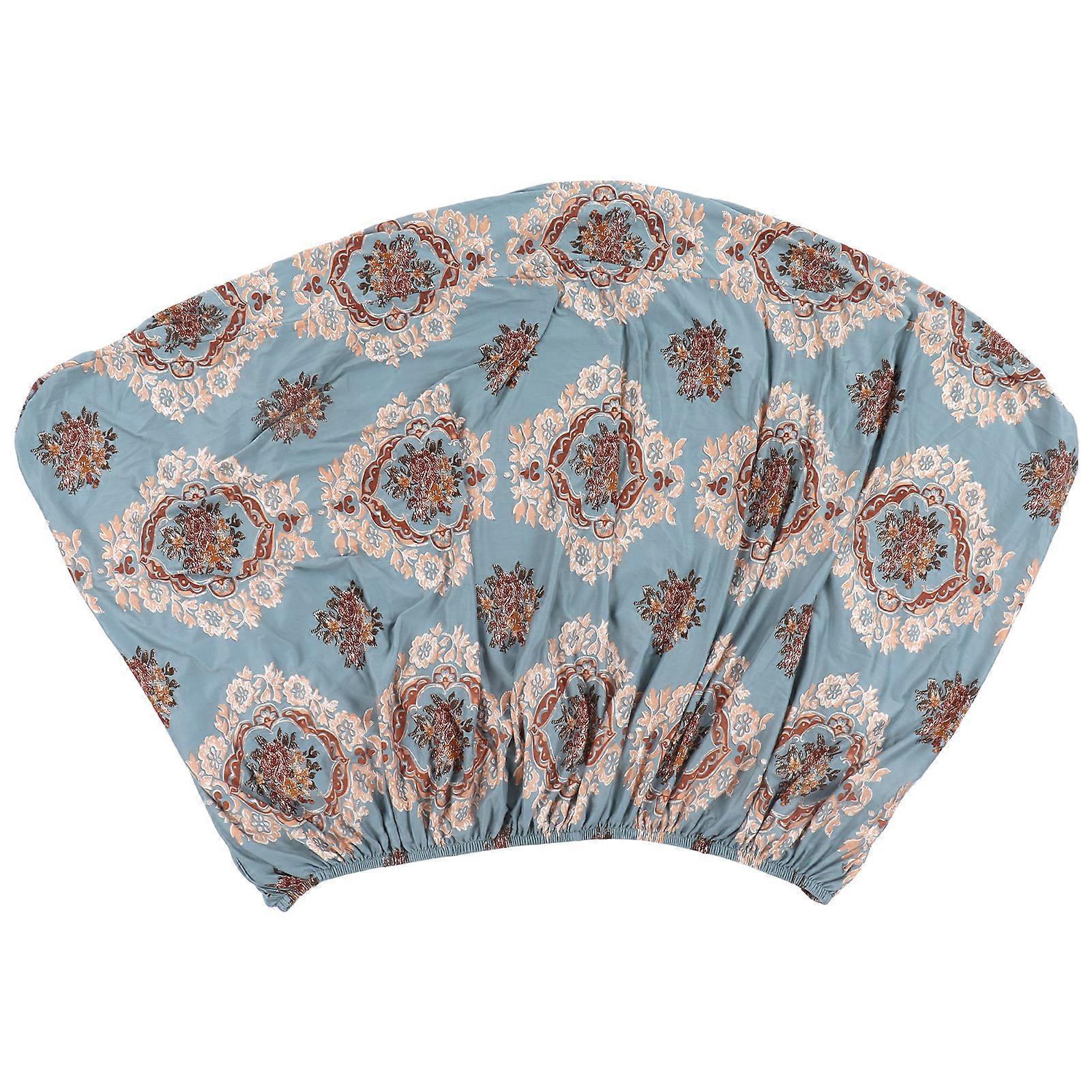 Armless Sofa Cover Full Protection Armless Fashion Pattern Washable Fadeless Durable High Elasticity Futon Couch CoverFlowers On Brocade