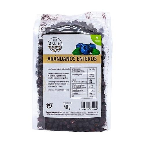 Whole Black Blueberry Eco 1 kg