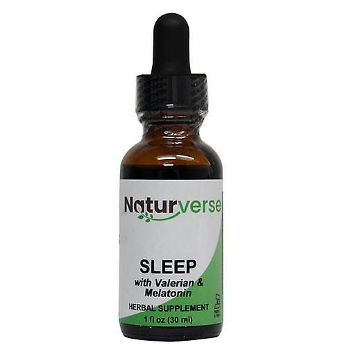 Naturverse Sleep مع حشيشة الهر ومستخلص سائل الميلاتونين، 1 أونصة (عبوة من 1)