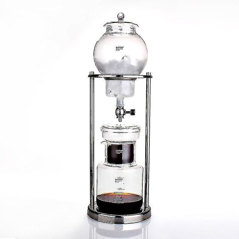 600ml Klassisk kaldbrygget kaffe Iskaffetrakter Espresso Kaffe Dryppkanne