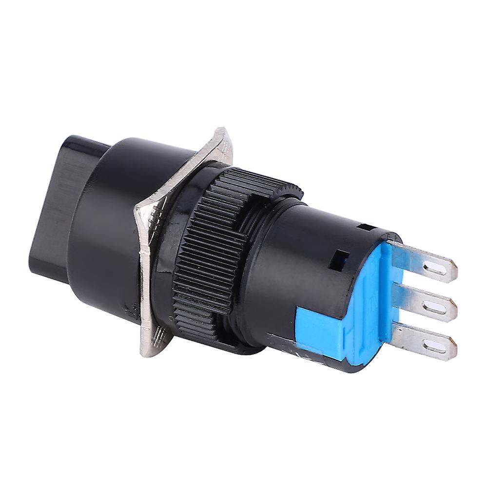 5 Pcs ASY‑6 Round Rotary Switch Knob 16mm Mounting Hole AC 250V 3A