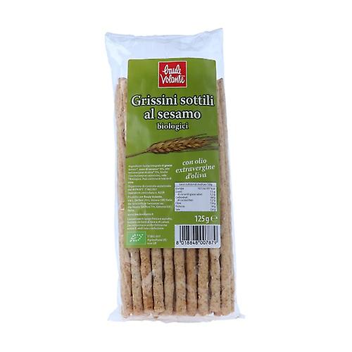 Thin sesame breadsticks 125 g