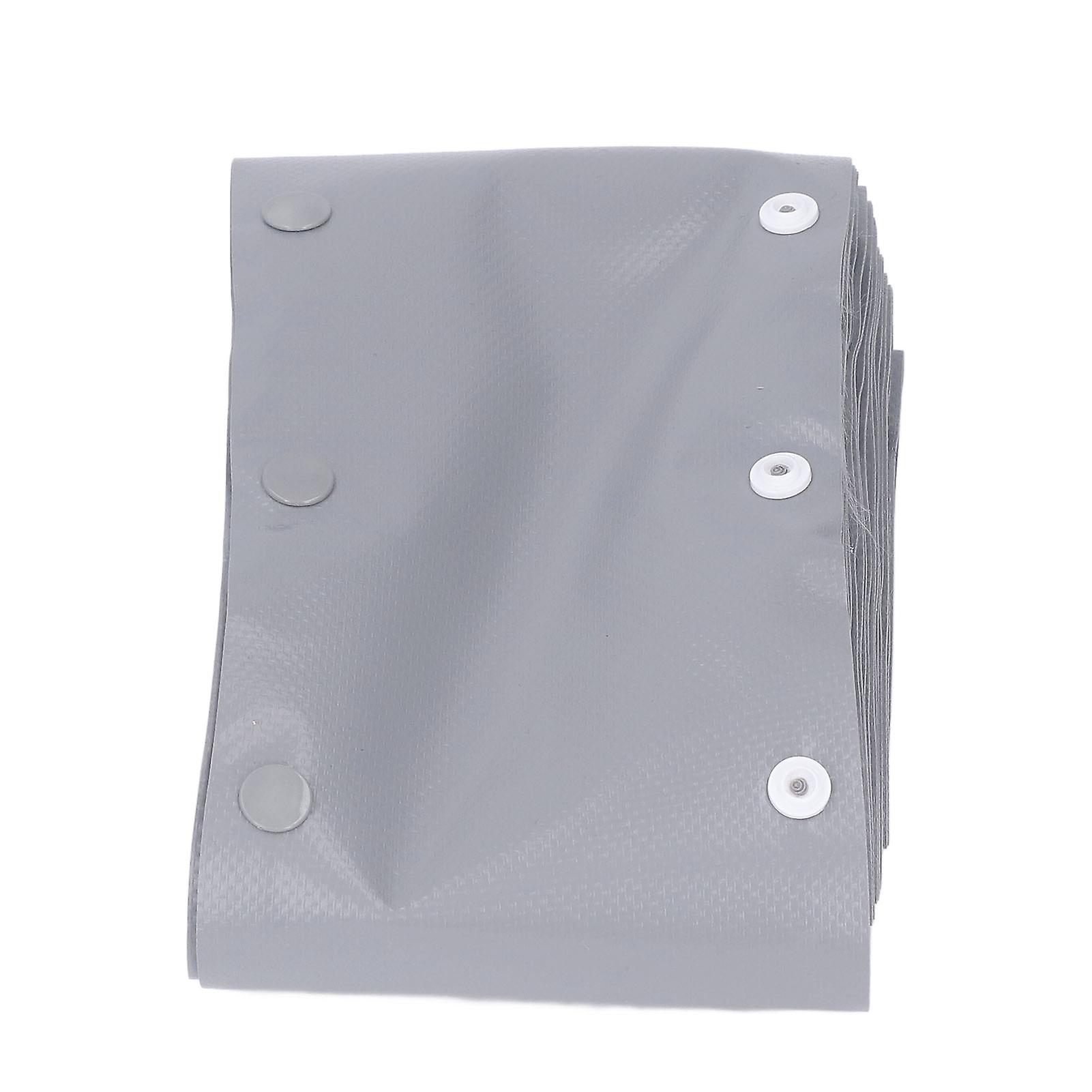 Cable Sleeve Snap Button Wire Sleeving Cord Protector Flame Retardant PVC for Management 10m / 32.81ft 