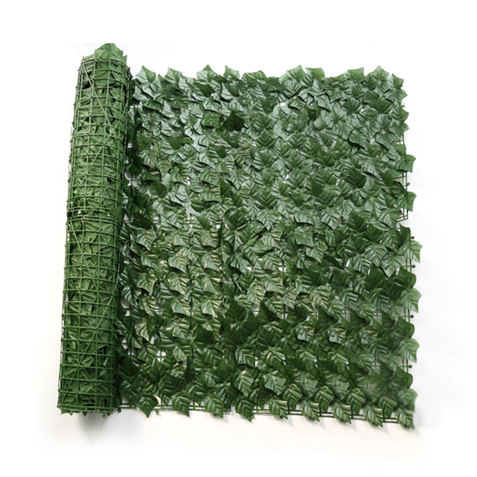 Artificial Ivy Hedge Privacy Screen for Garden Balcony Fence Outdoor Decoration