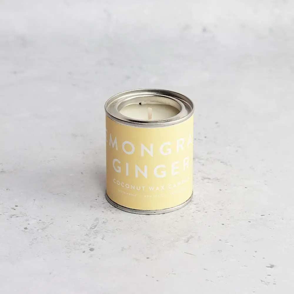 Lemongrass & Ginger Coconut Wax Candle