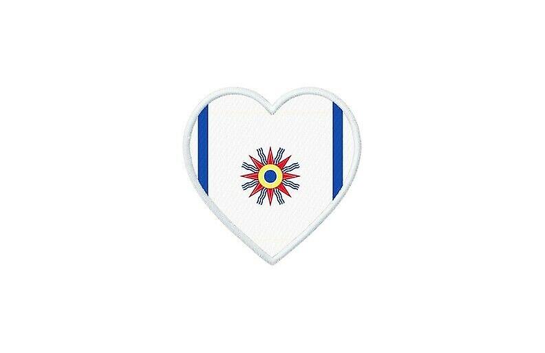 Patch badge ecusson prints thermocollant flag heart chaldeens assyro