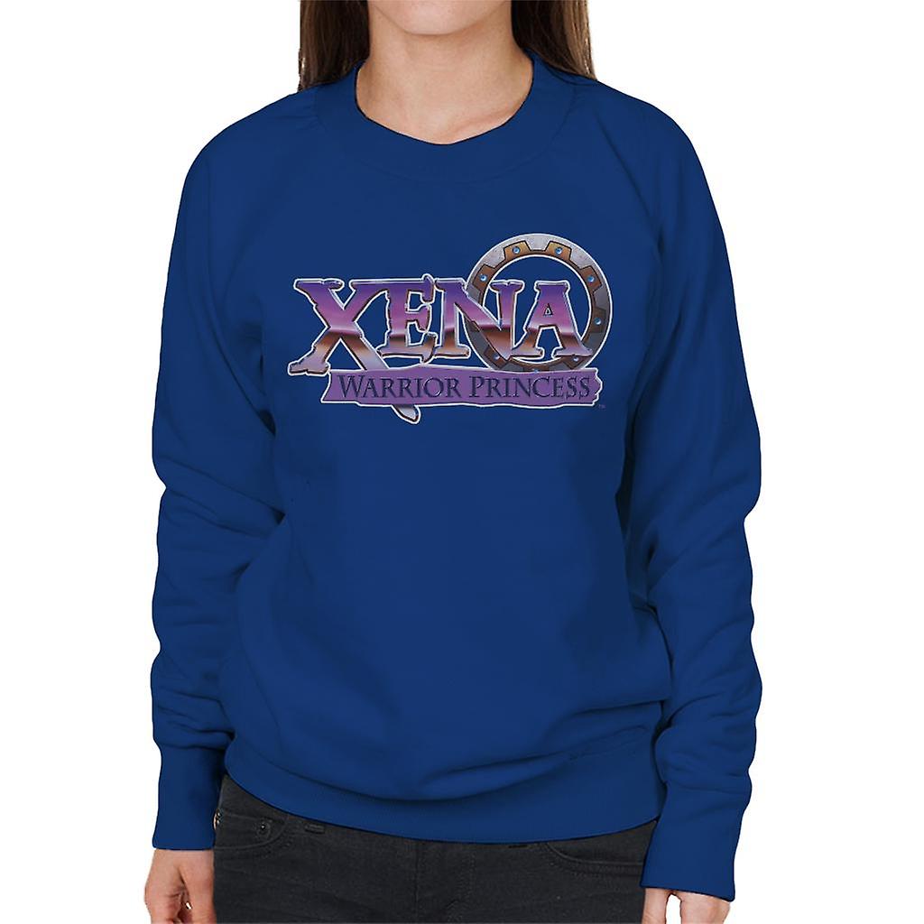 Xena Warrior Princess Purple Logo Bluza damska