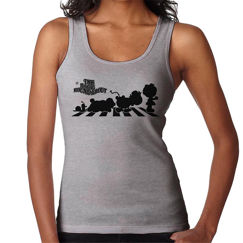 The Magic Roundabout Characters Silhouette Women's Vest