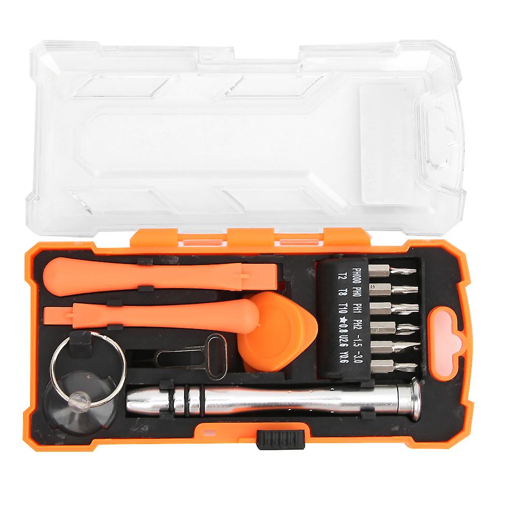 18Pcs Screwdriver Bit Set Durable Straight Pry Rod Triangular Repairing Opening Tool