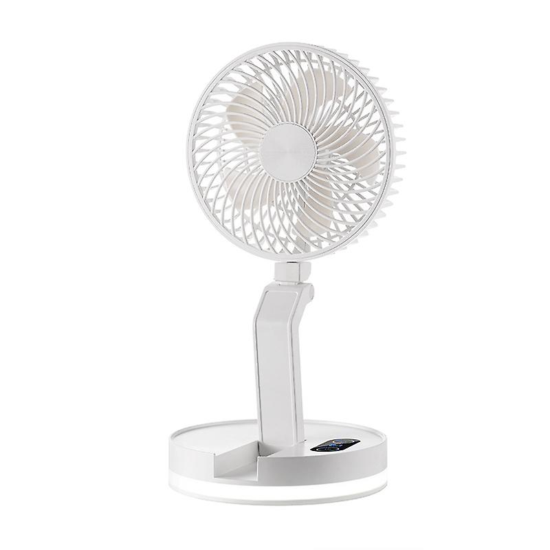 F200 LED Foldable Desktop Rotating Fan Regular Model