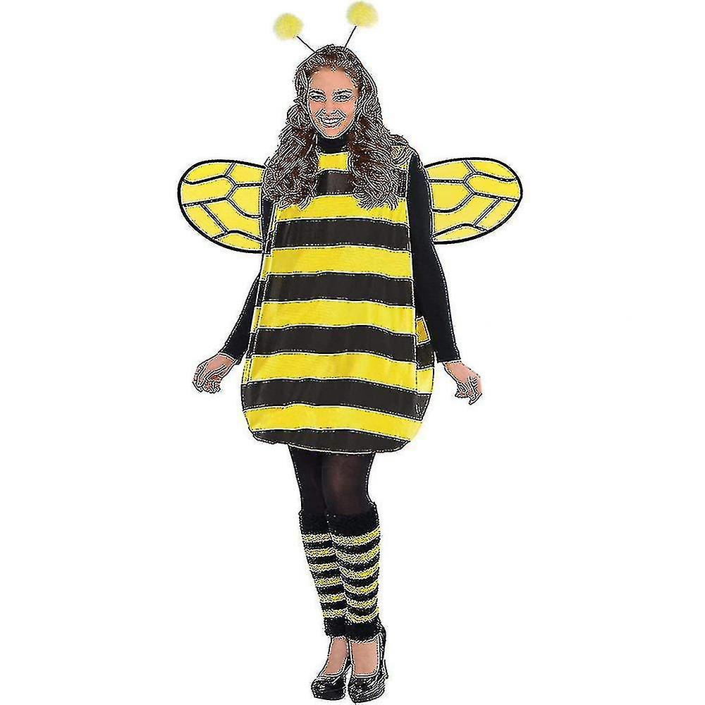Cosplay Bee Cute Size S-xxl Unisex Cosplay Bumble Busy Bee Costume Party Fancy Dress VBJ
