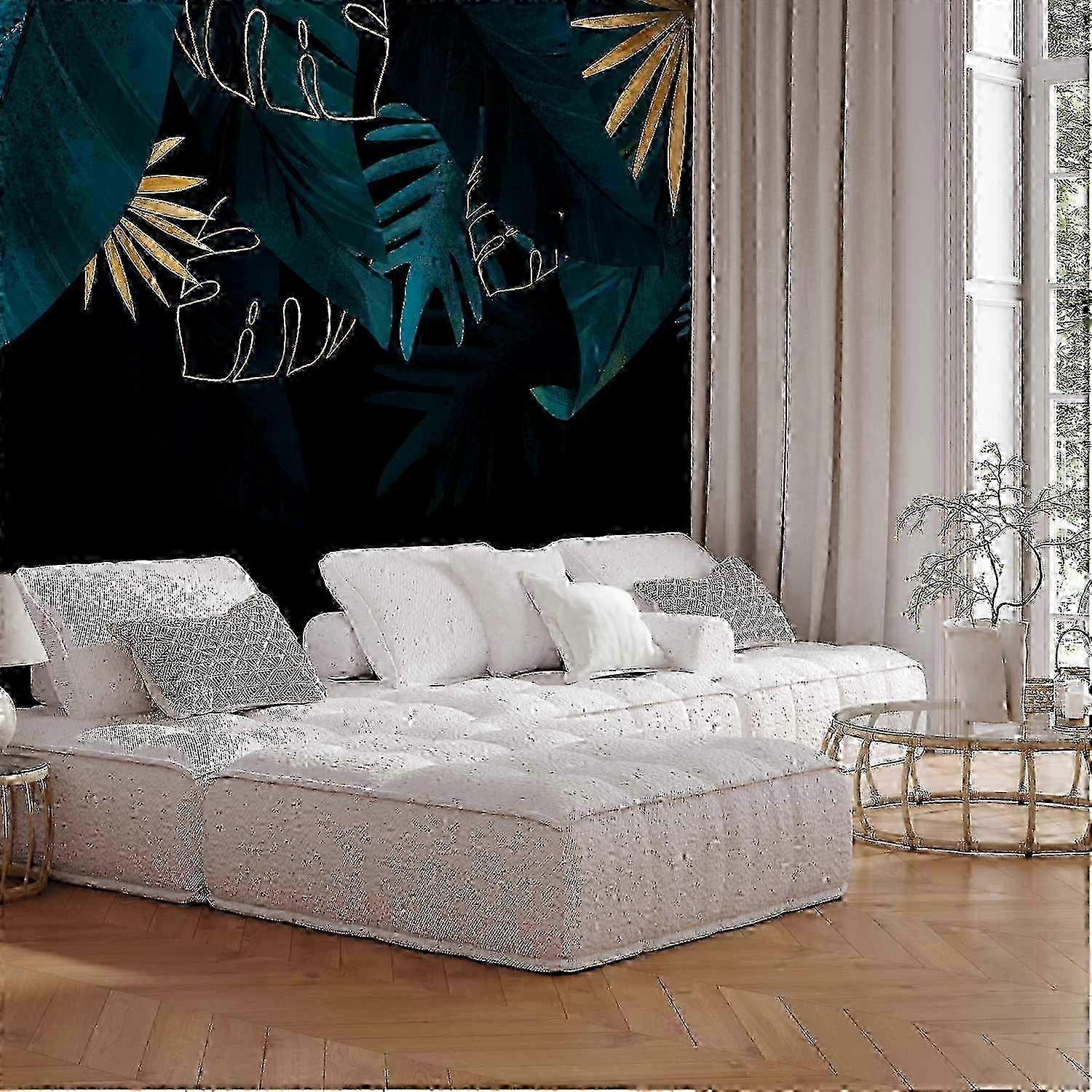Self-adhesive Wall Mural - Leaves Composition - Second Variant